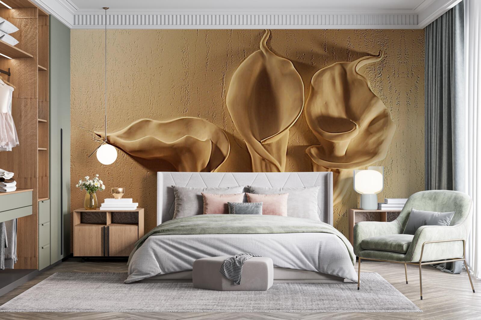 Fototapeta kala z piesku na stene