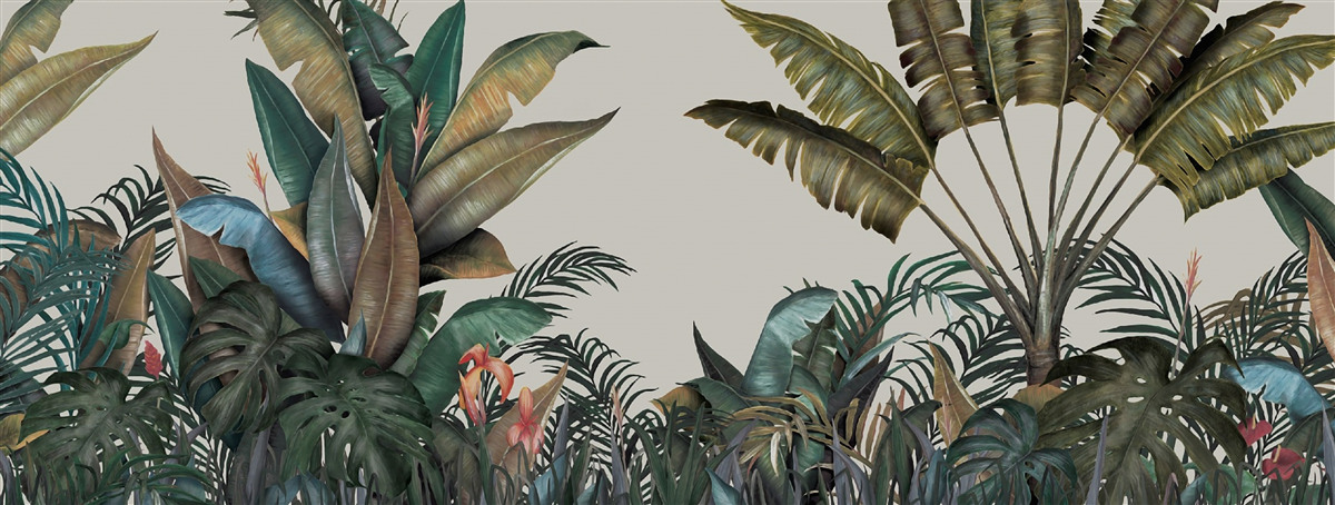 Fototapeta papraď počas lejaku