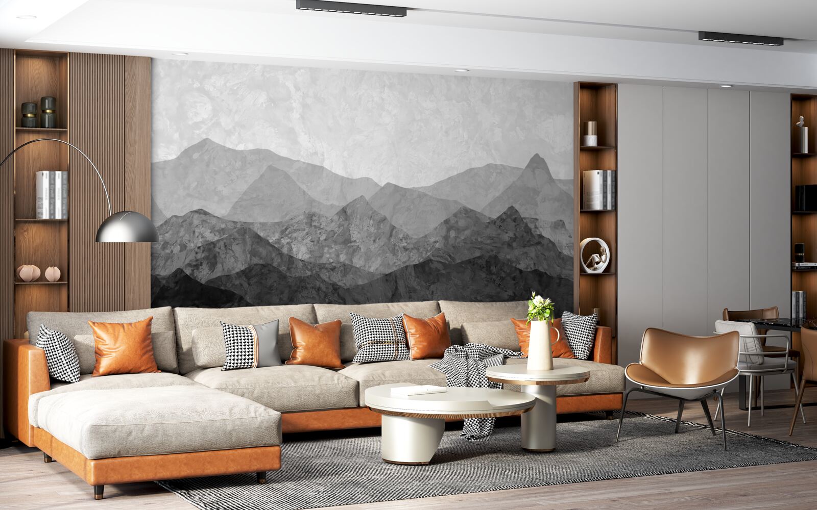 Fototapeta majestátne pohoria