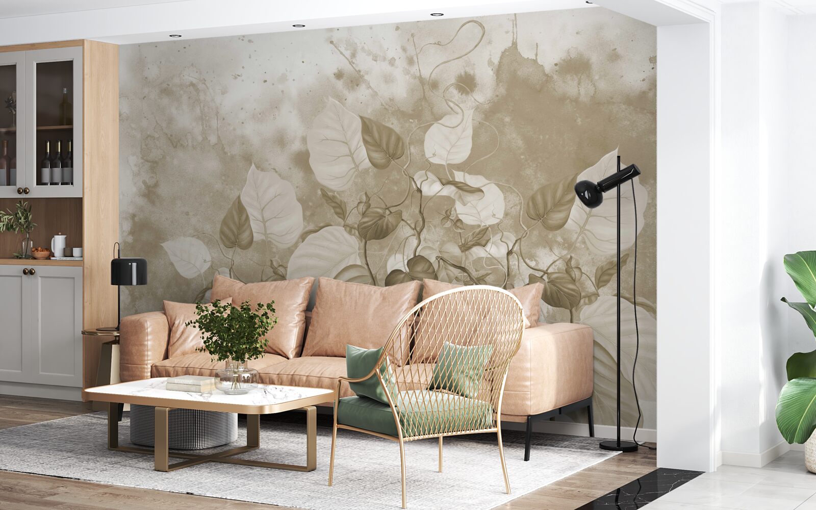 Fototapeta ráno na lúke je zahalené v hmle