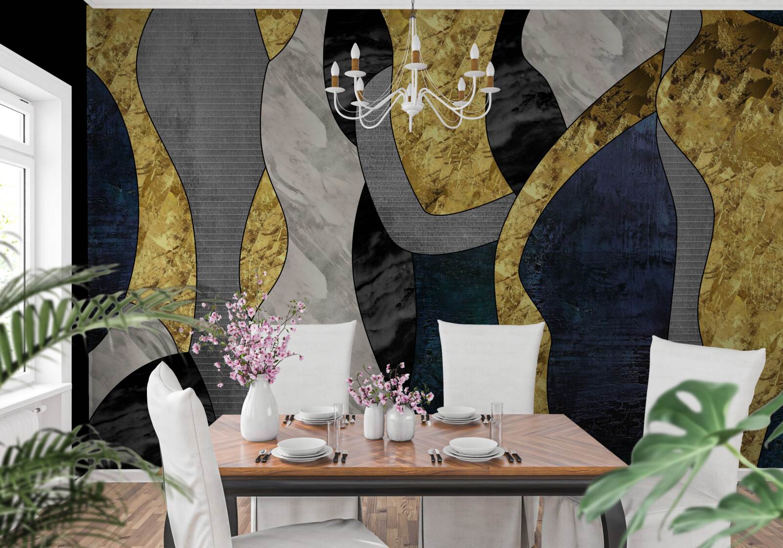 Fototapeta žena v tekutom živle