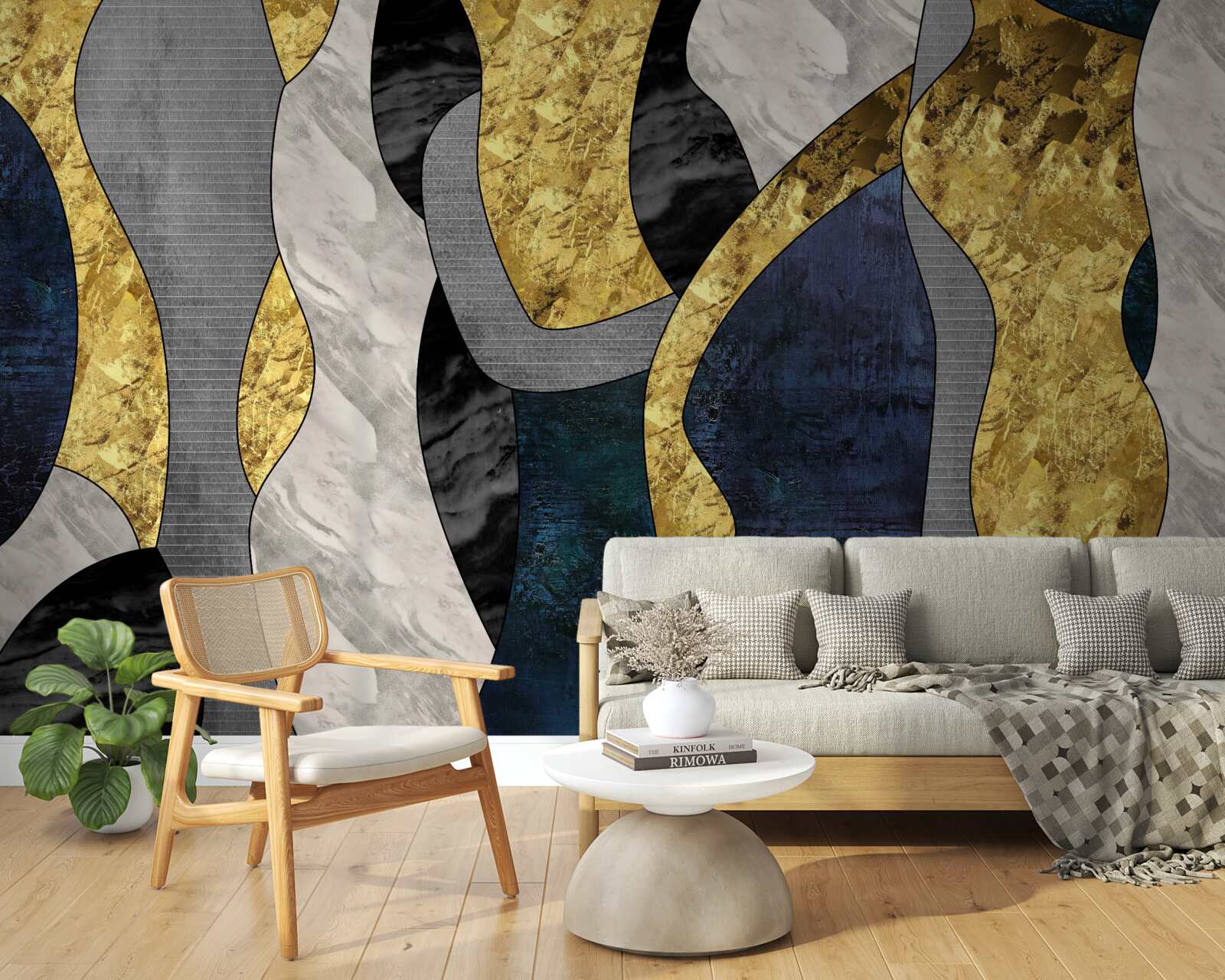 Fototapeta žena v tekutom živle