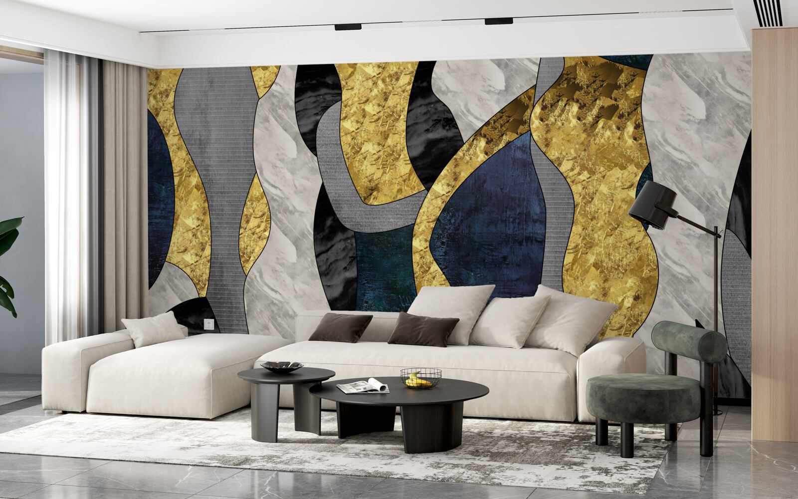 Fototapeta žena v tekutom živle