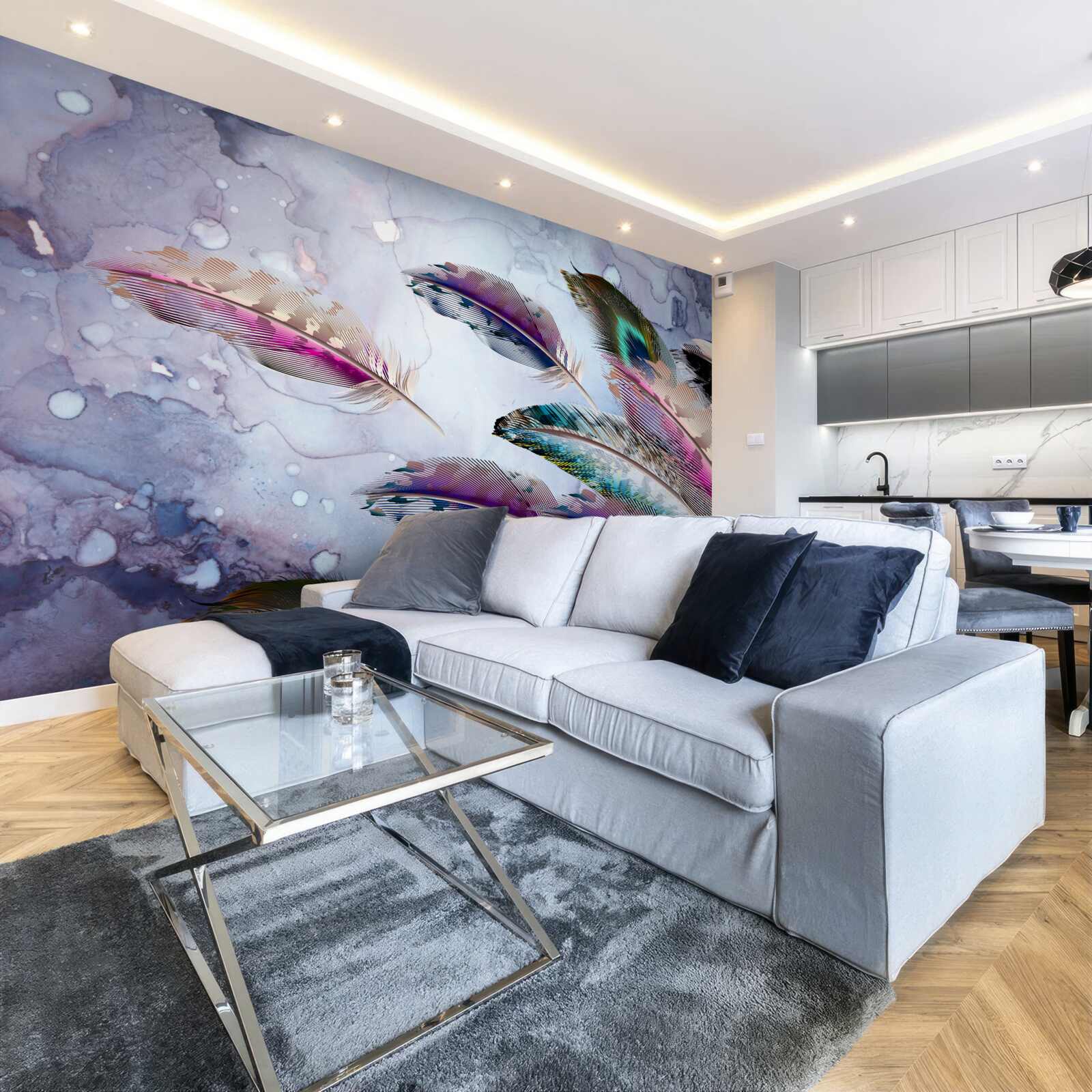 Fototapeta perie čarovného vtáka