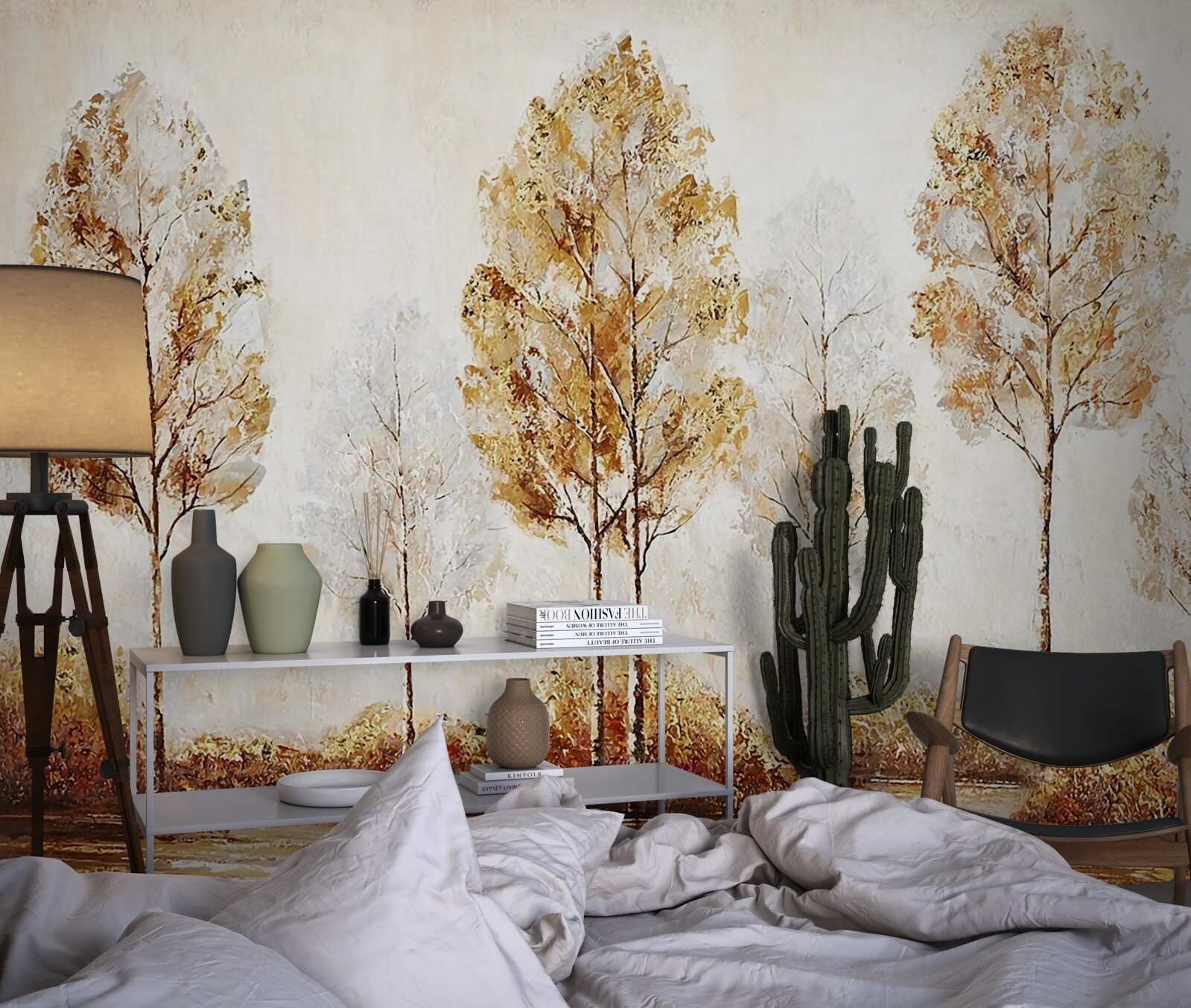 Fototapeta jesenný lesný obrázok