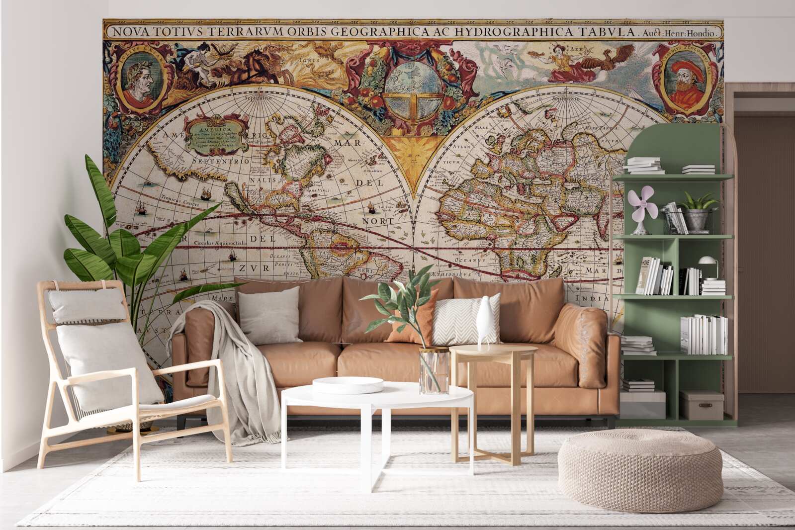 Fototapeta mapa starovekého sveta