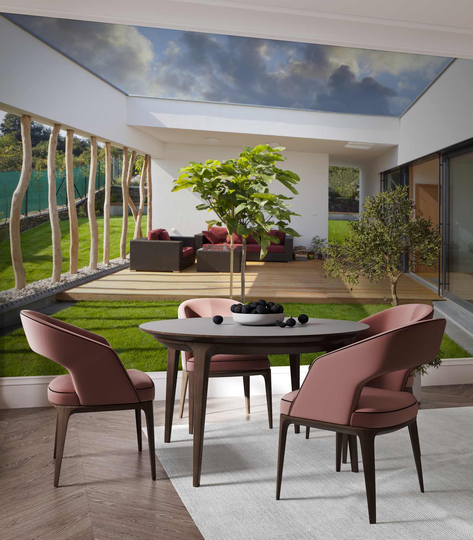 Fototapeta modernizovaný interiérový dizajn súkromného domu