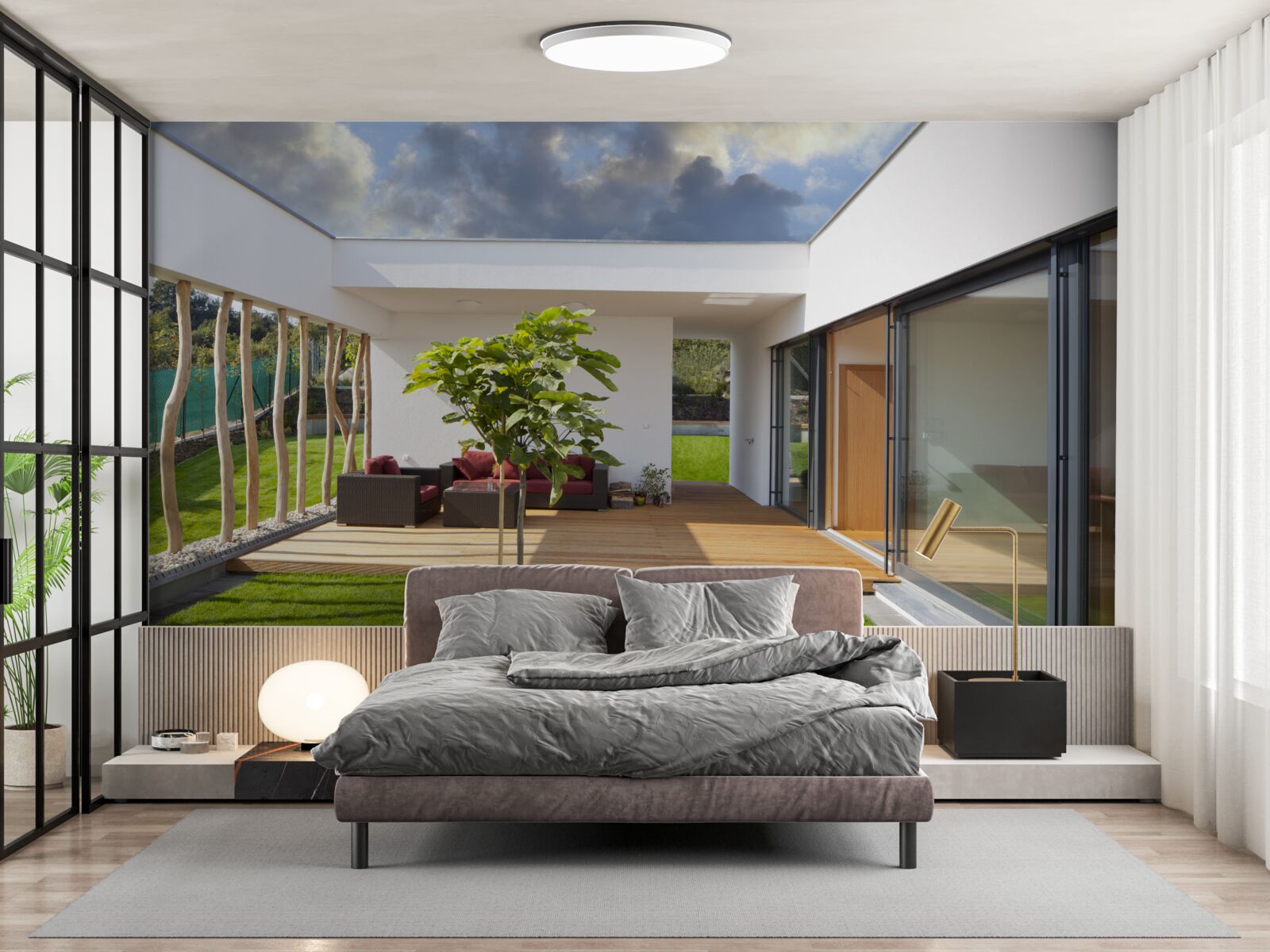 Fototapeta modernizovaný interiérový dizajn súkromného domu