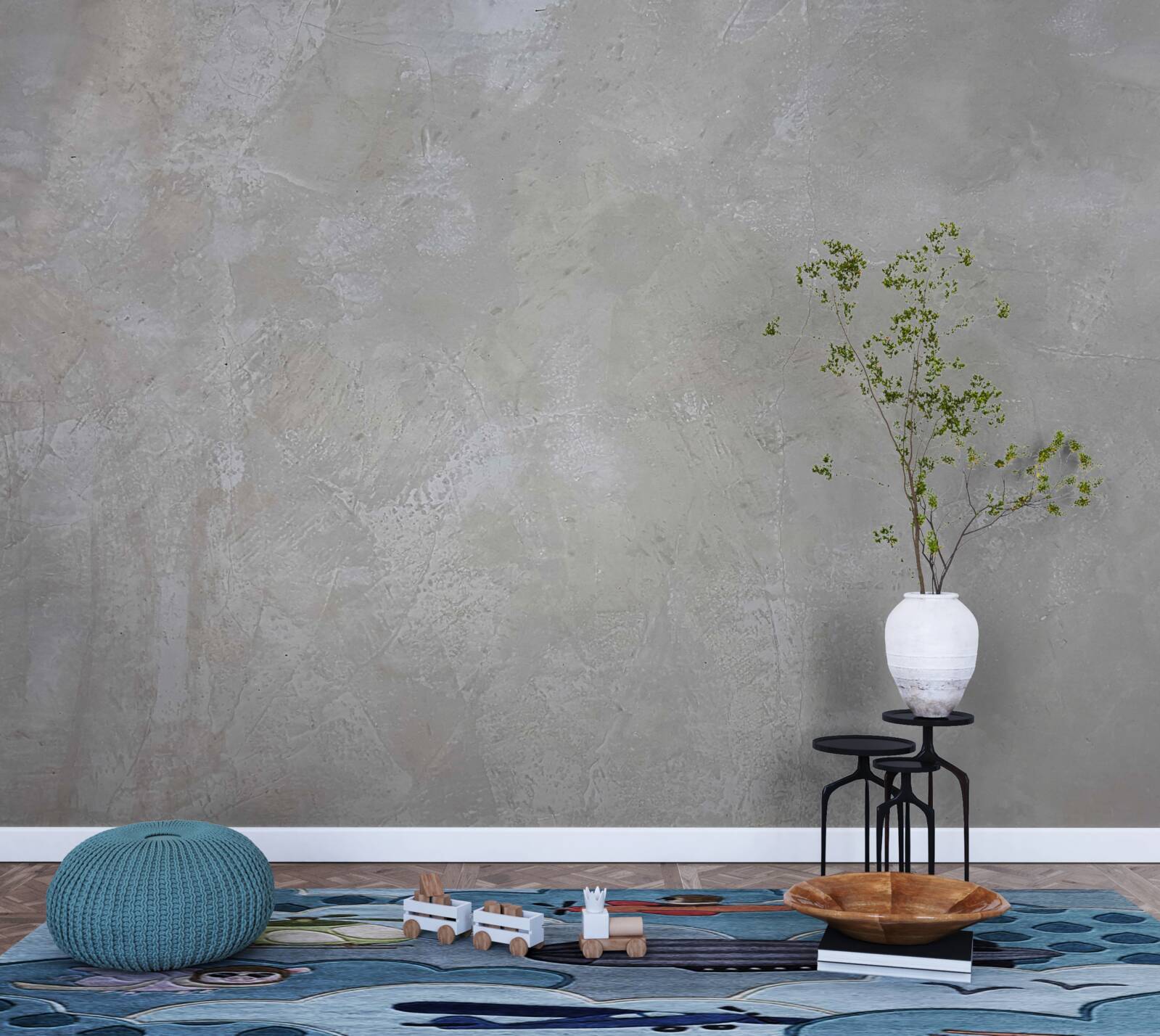 Fototapeta strieborné šedé pozadie