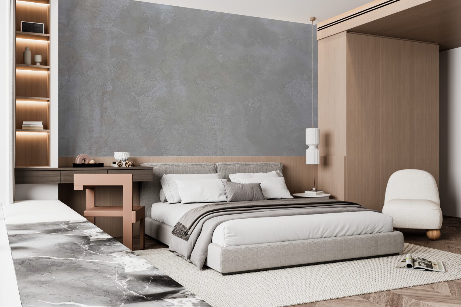 Fototapeta strieborné šedé pozadie