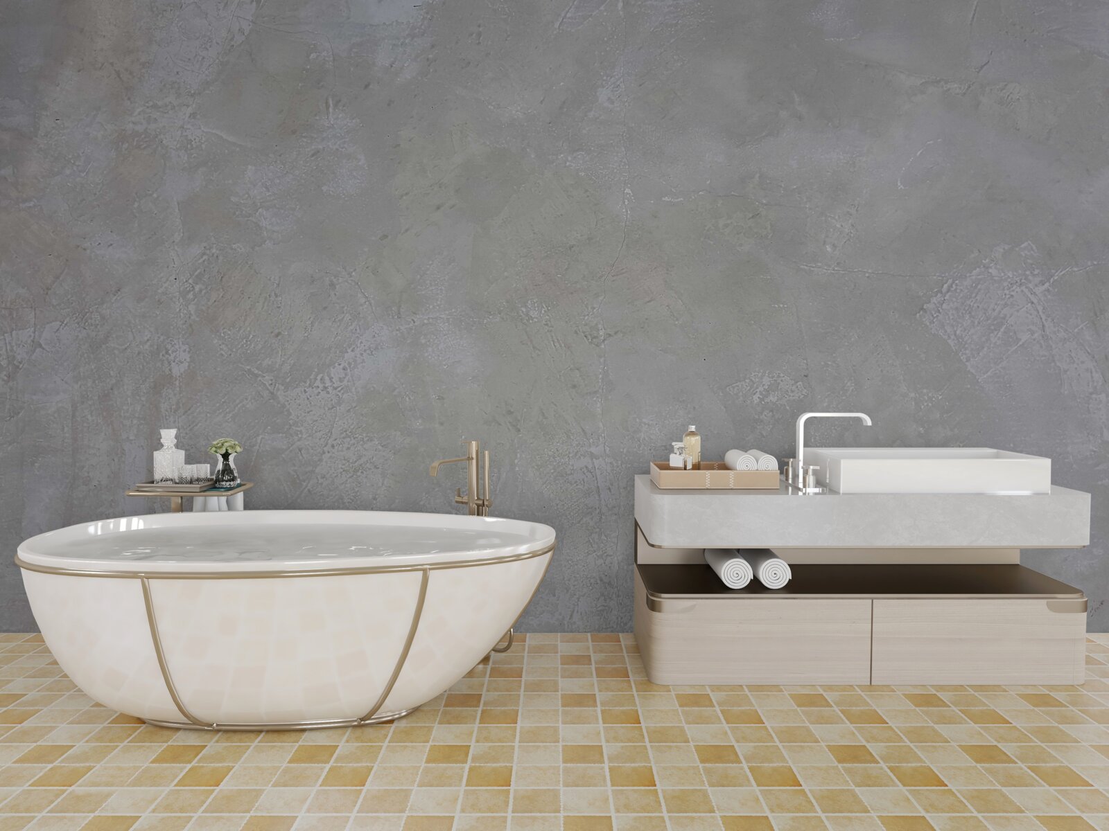 Fototapeta strieborné šedé pozadie