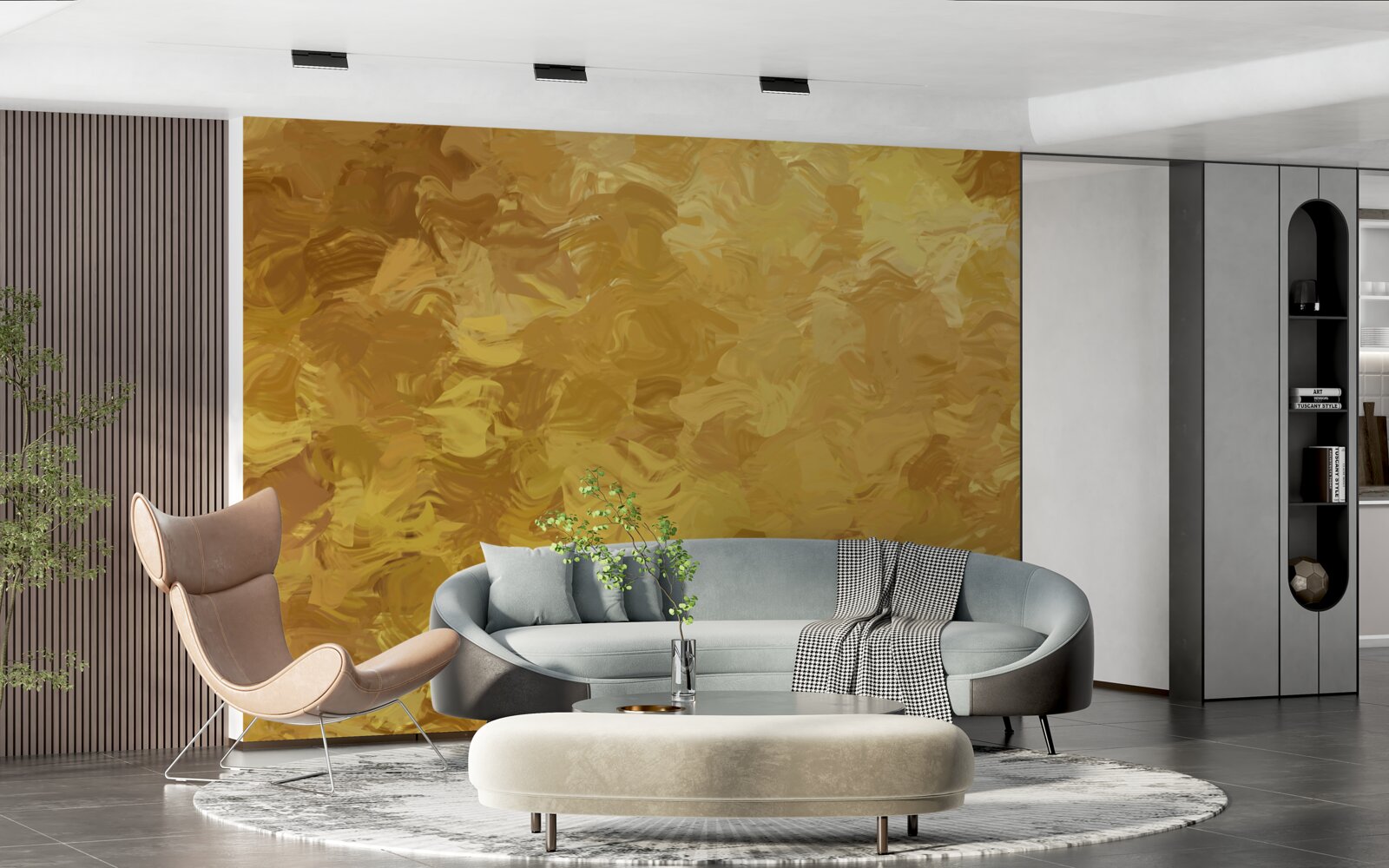 Fototapeta pozadie so zlatou textúrou