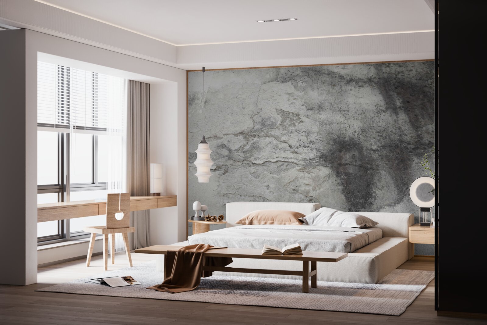 Fototapeta textúra sivého odpadu