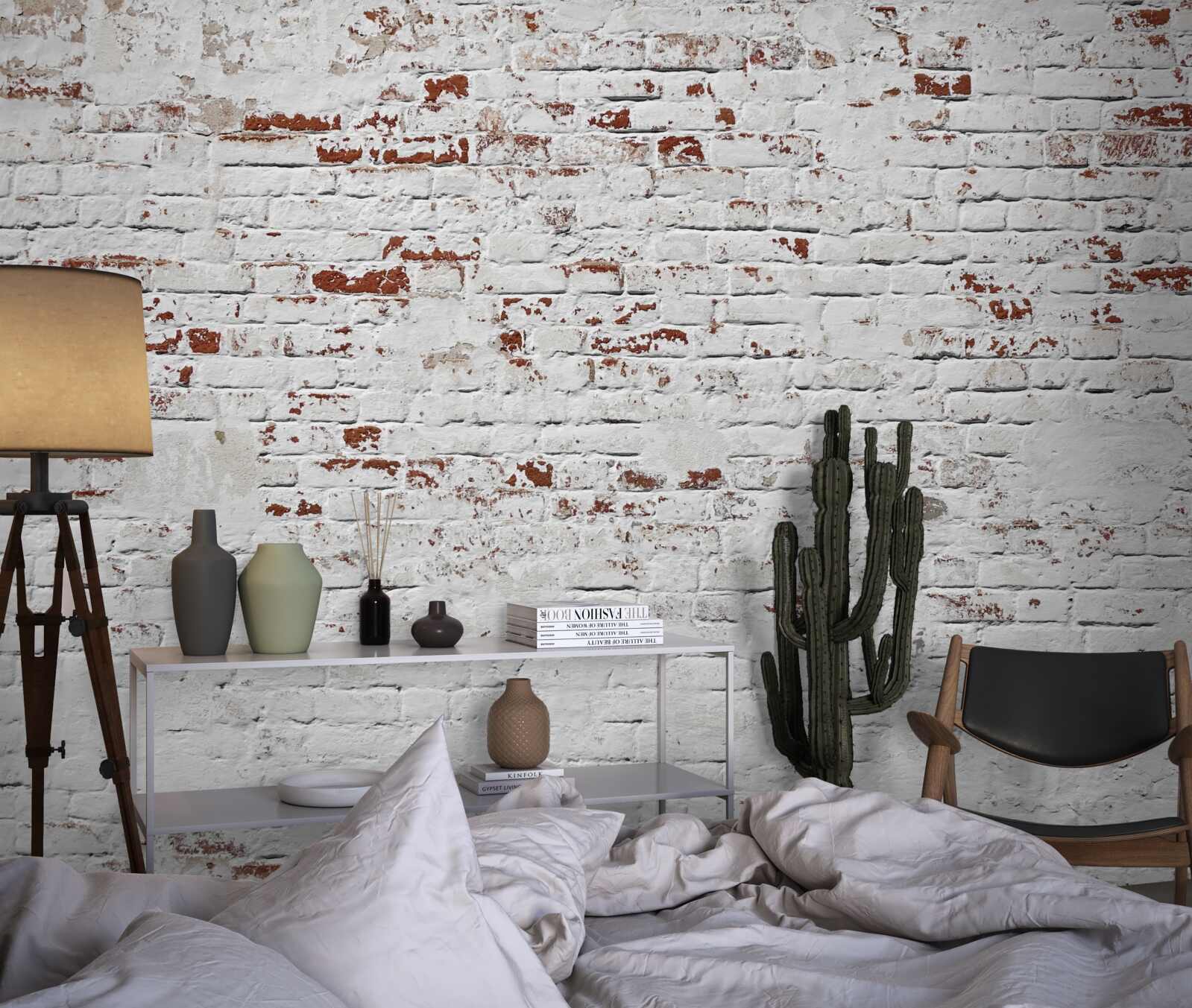 Fototapeta Tehlová stena, ktorá stratila svoj vzhľad