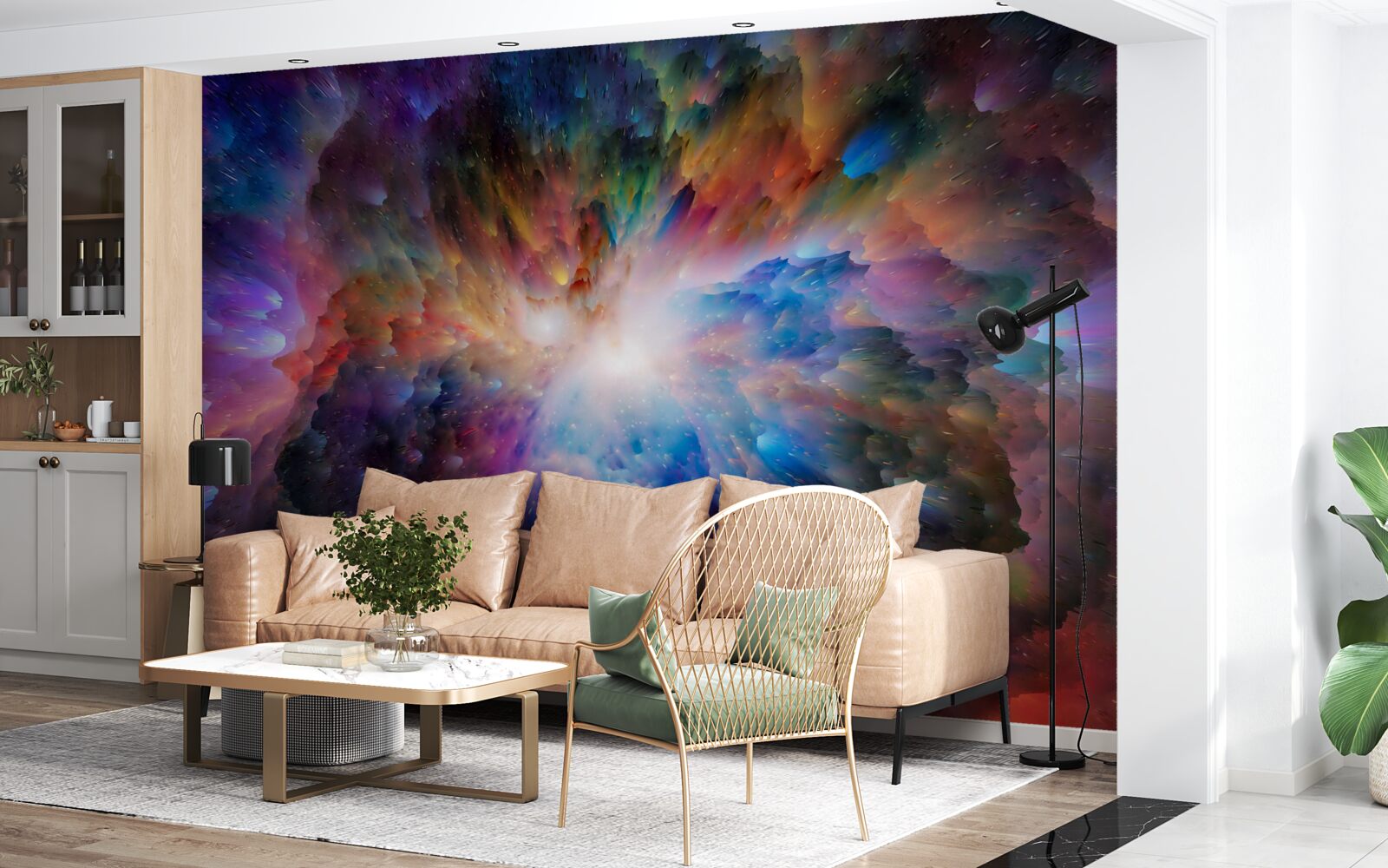 Fototapeta galaktická oblačnosť