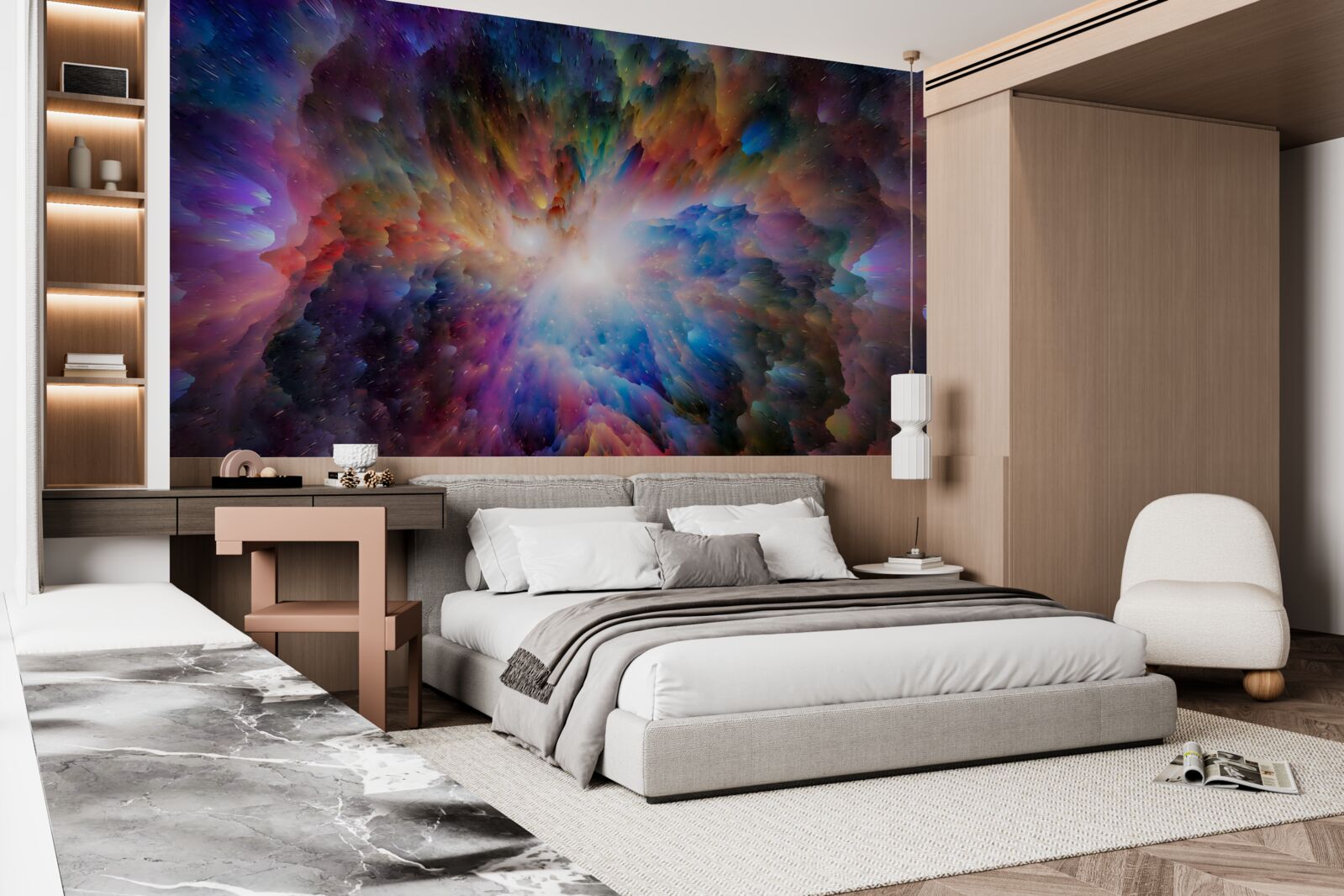 Fototapeta galaktická oblačnosť