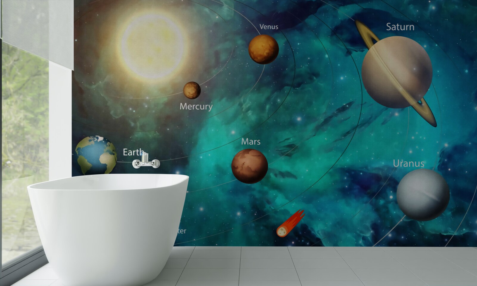 Fototapeta show s názvom planéta