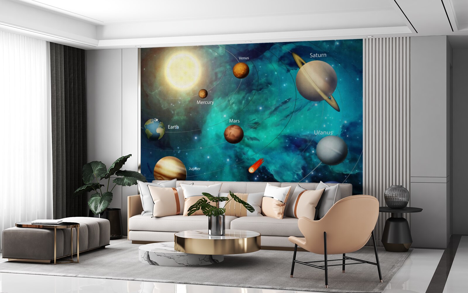 Fototapeta show s názvom planéta