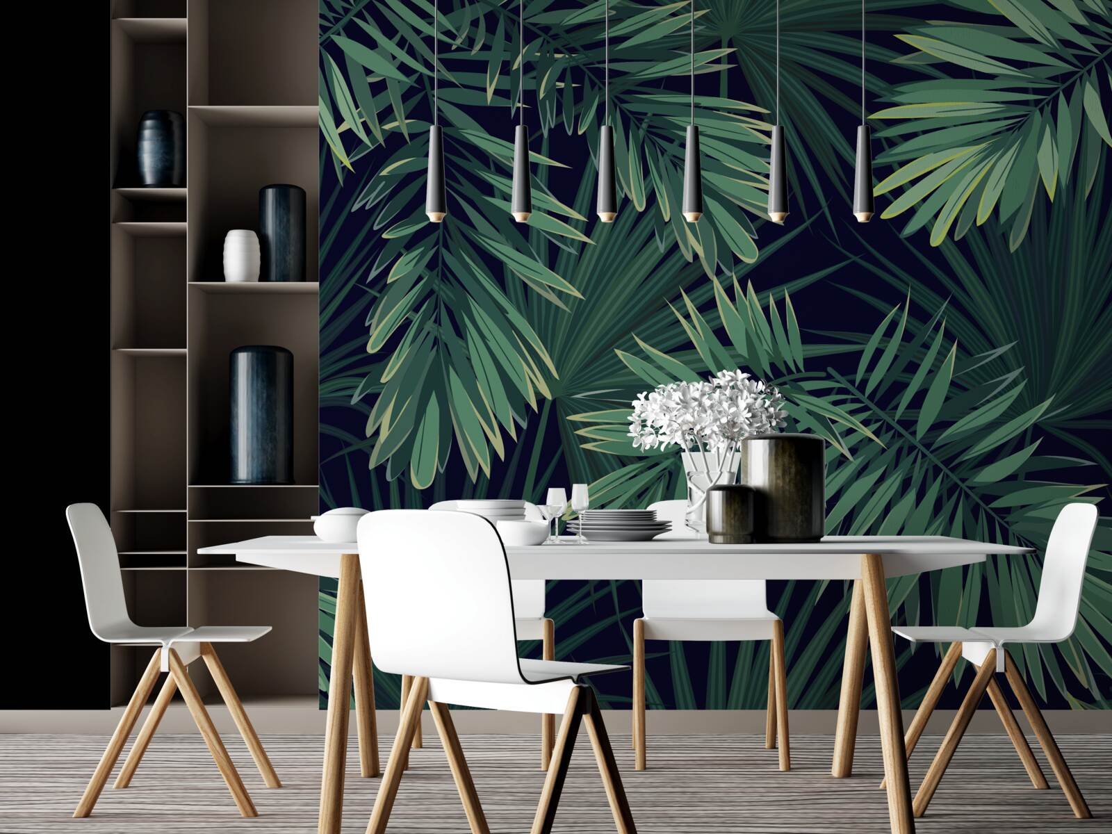 Fototapeta palmové ratolesti