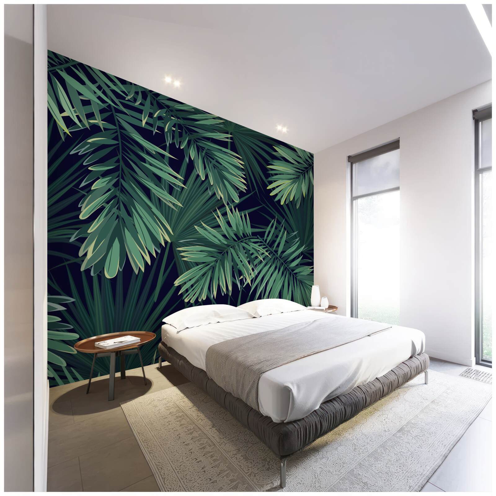 Fototapeta palmové ratolesti