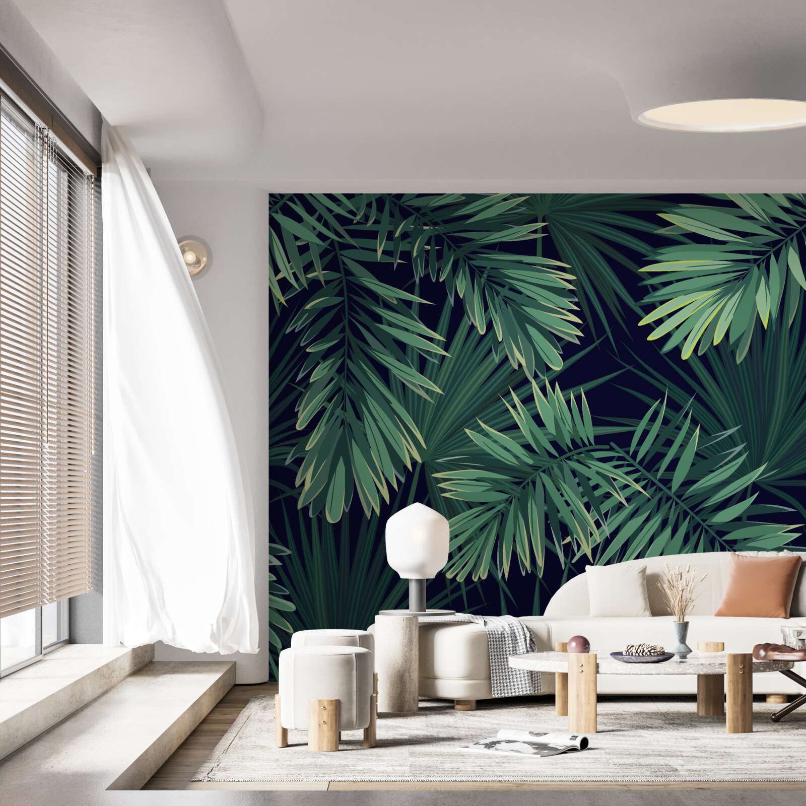 Fototapeta palmové ratolesti