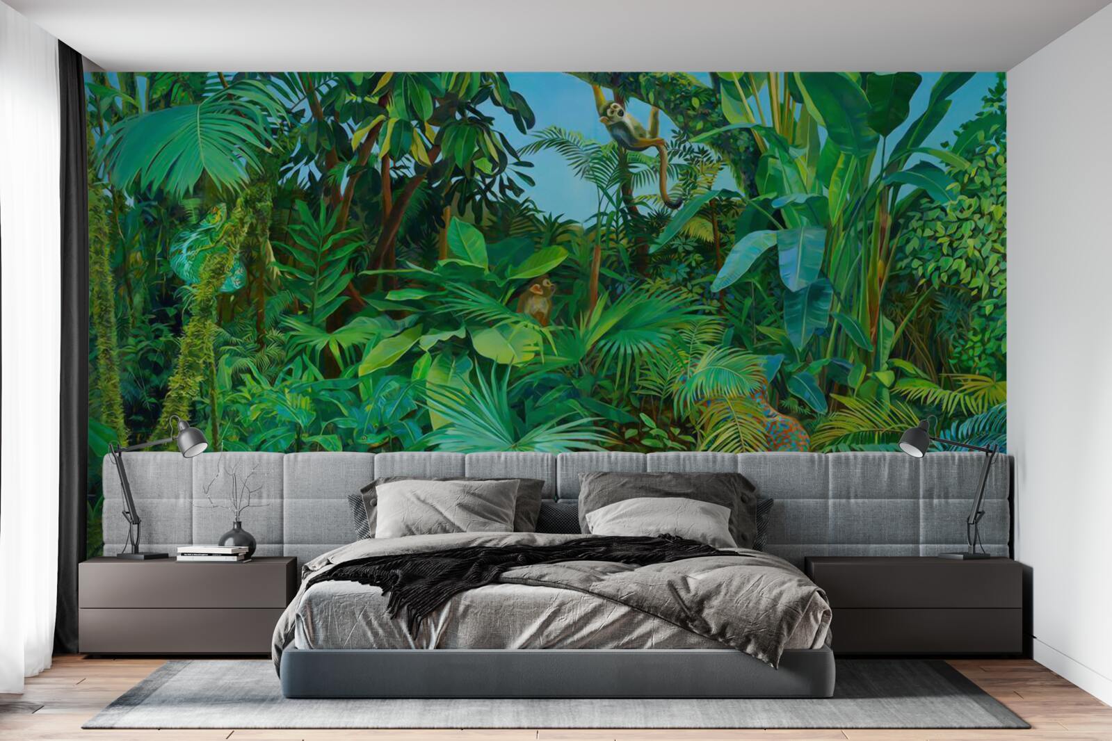 Fototapeta nepreniknuteľné húštiny zelených tropických lesov