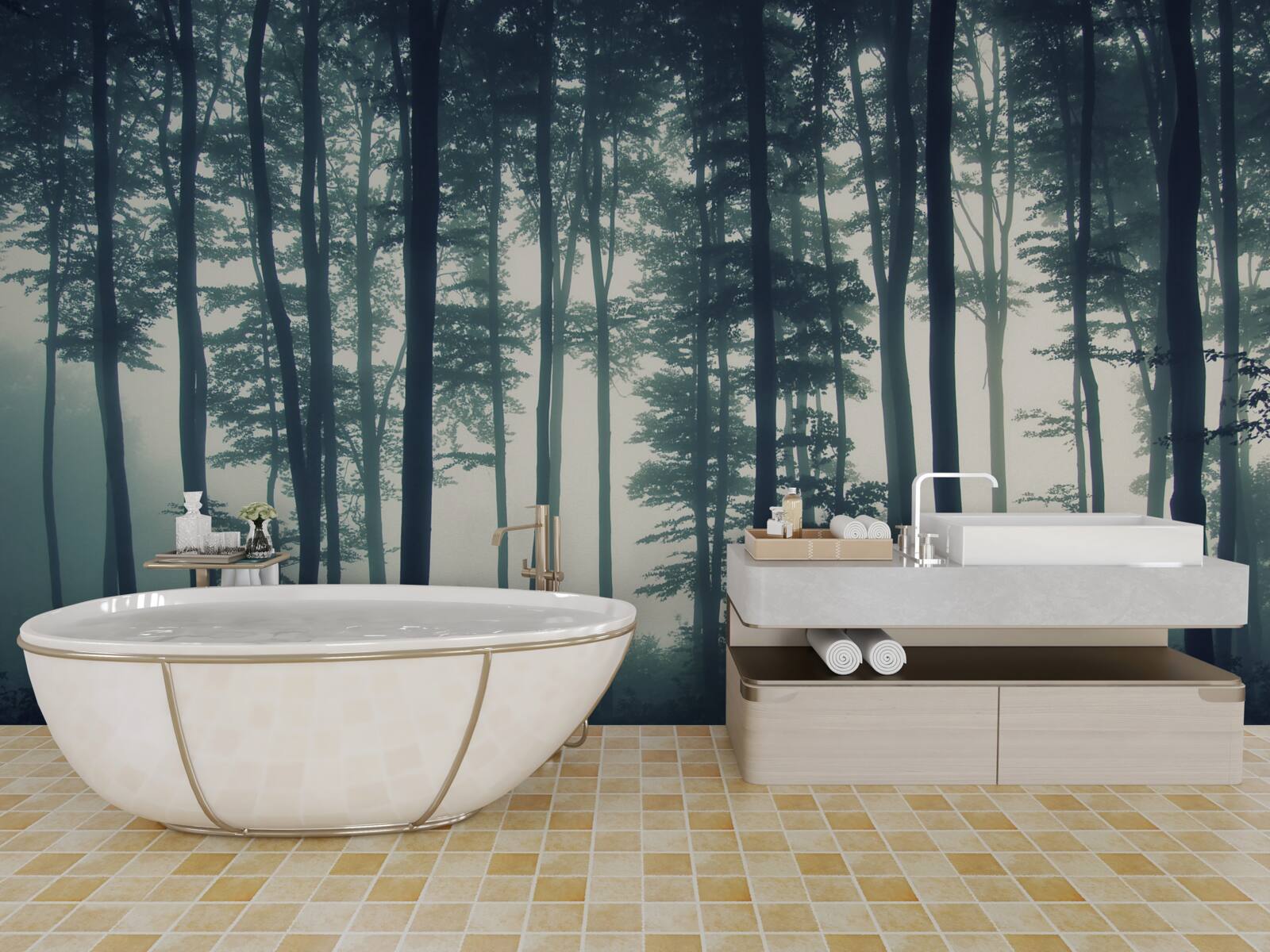 Fototapeta hmlisté zore v púšti