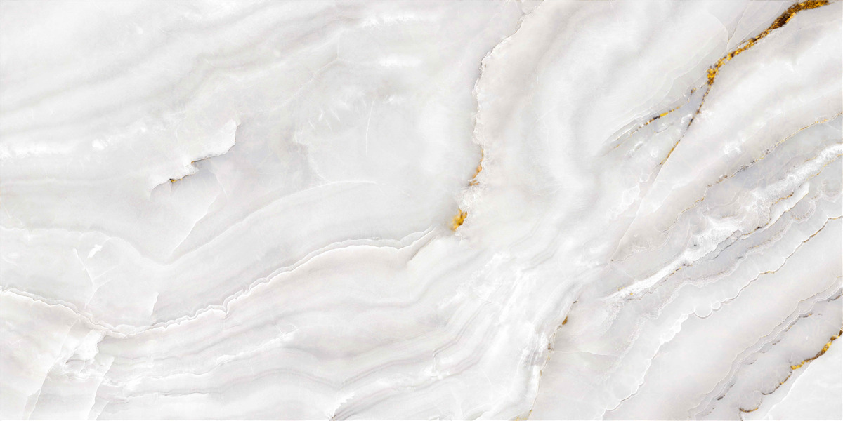 Fototapeta svetelné vlny na snehobielom mramore