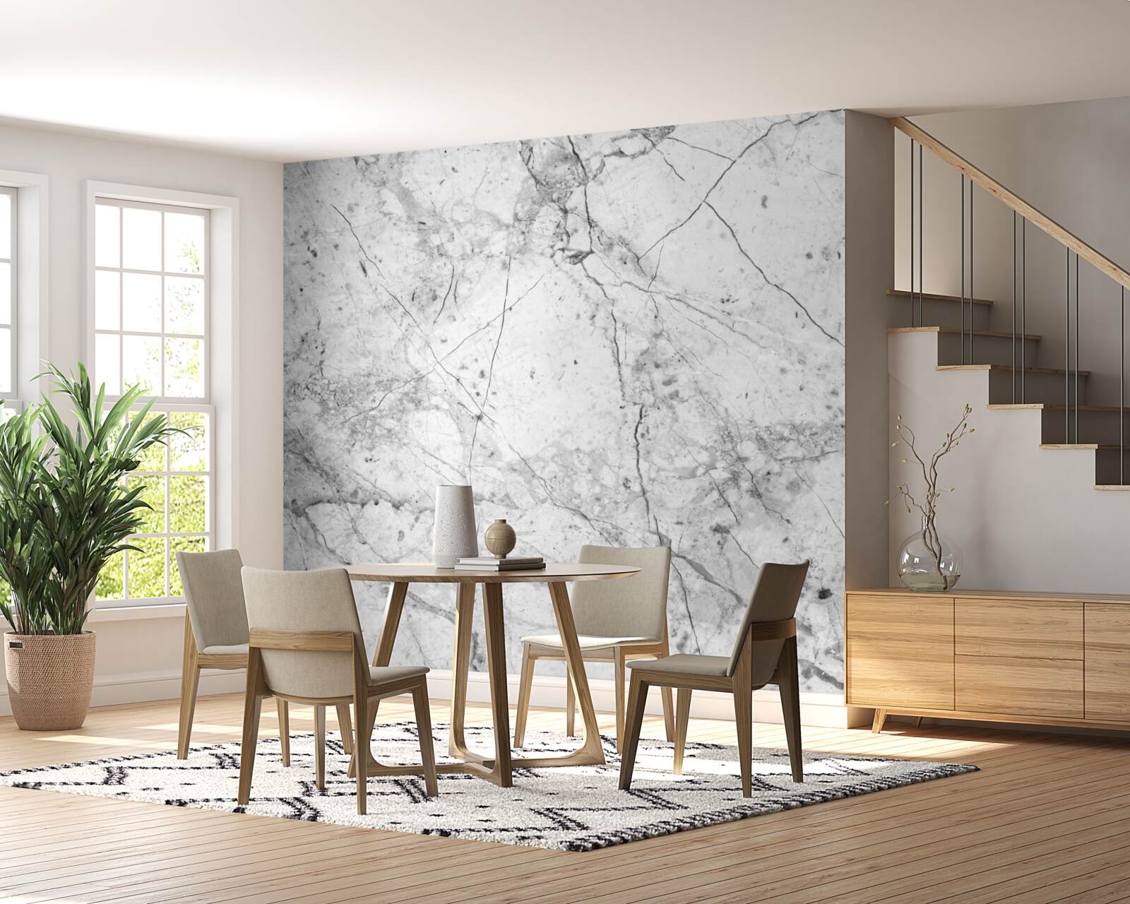 Fototapeta ľahká mramorová textúra