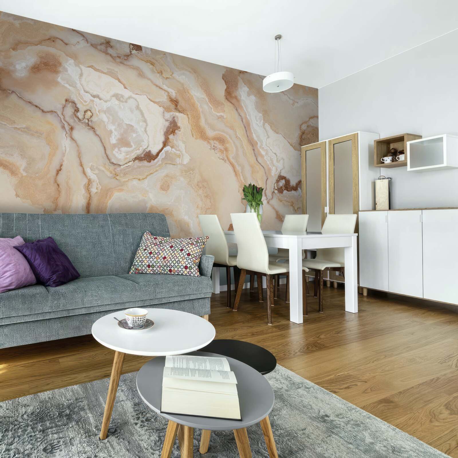 Fototapeta ónyx sa topil v tmavej škvrne