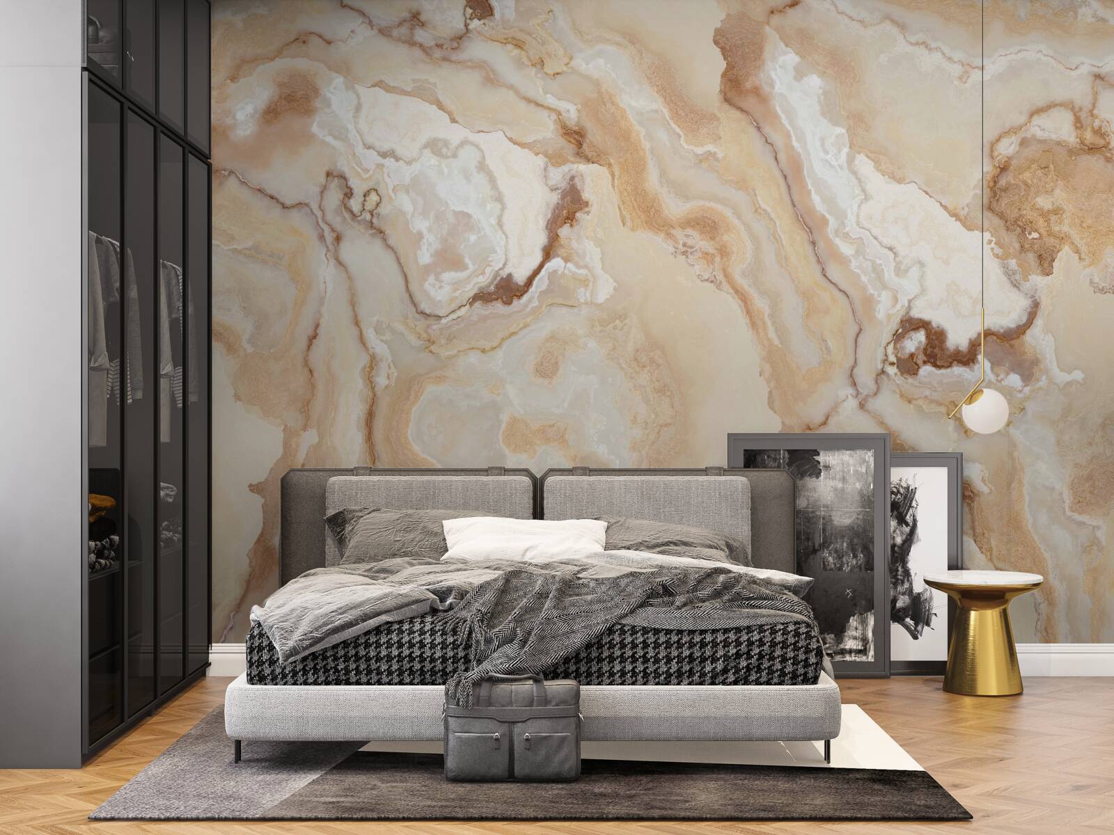 Fototapeta ónyx sa topil v tmavej škvrne