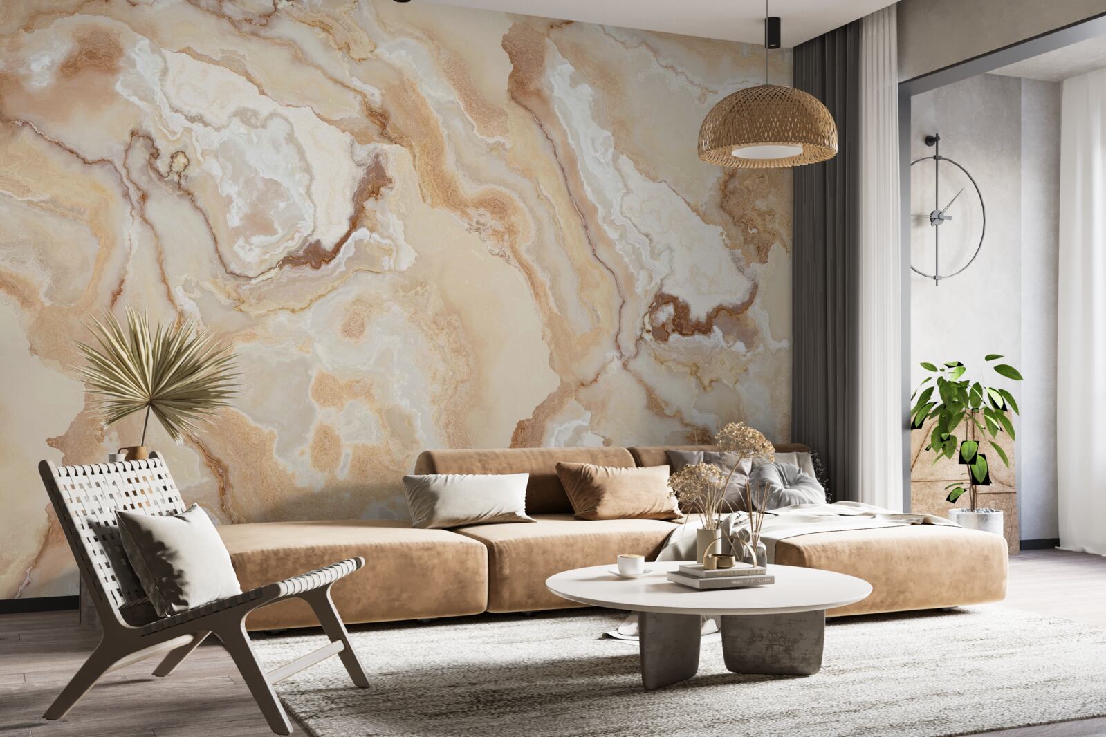 Fototapeta ónyx sa topil v tmavej škvrne