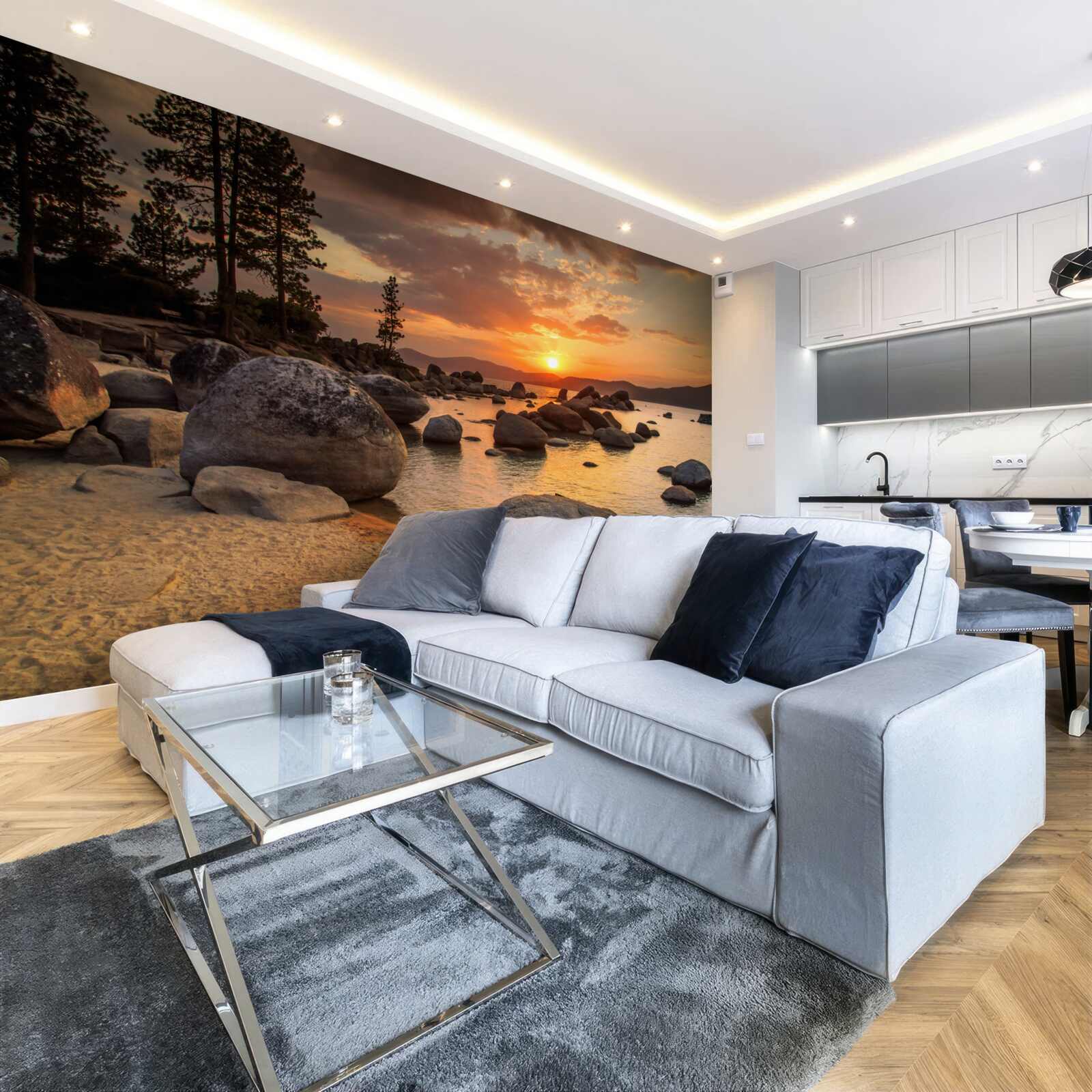 Fototapeta skalnaté pobrežie