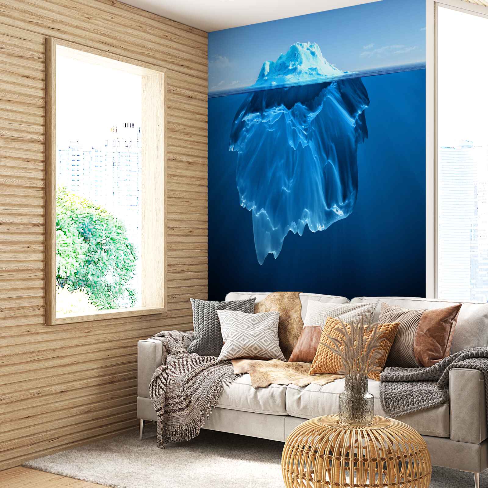 Fototapeta obrovský blok ľadu