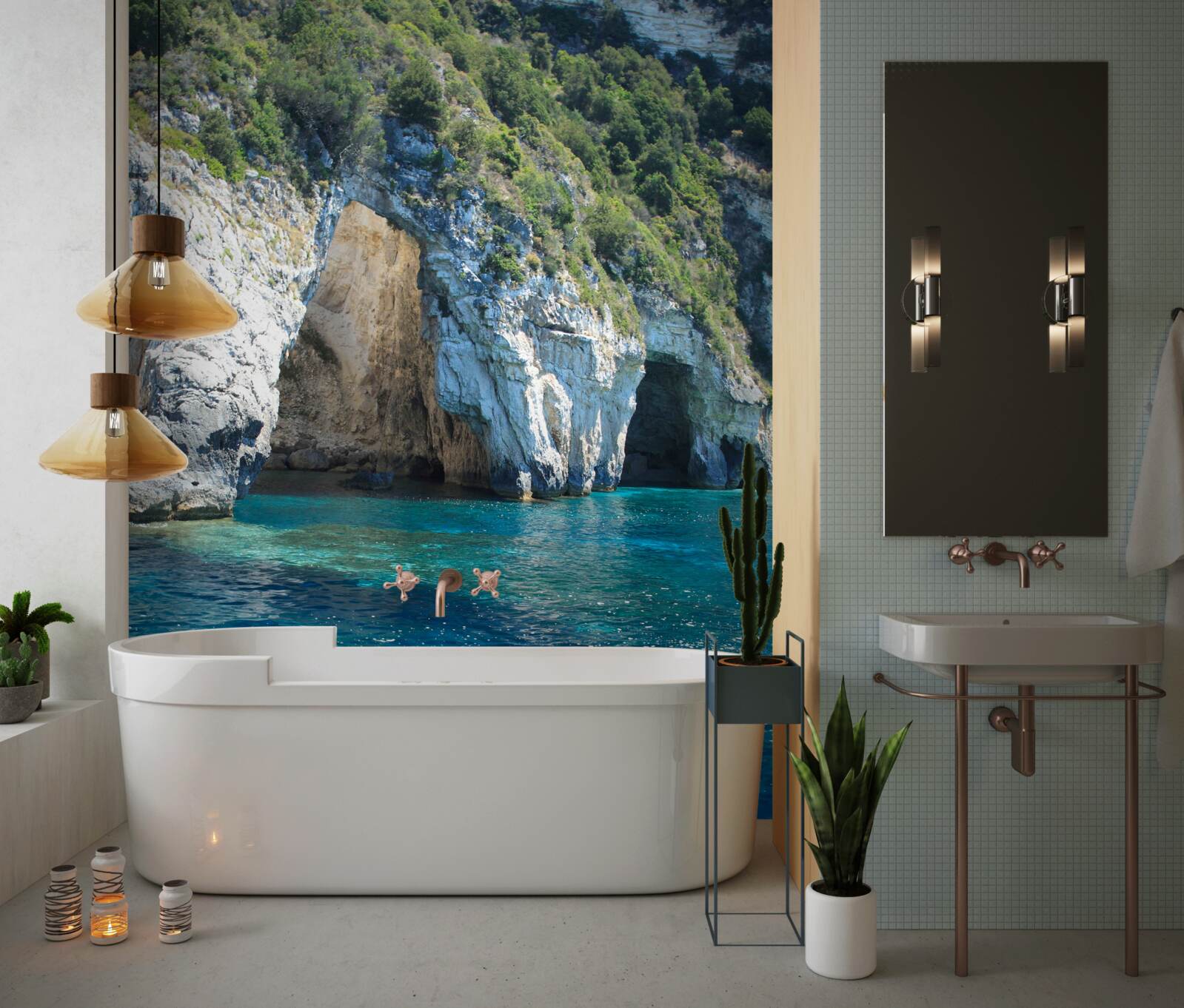 Fototapeta morské jaskyne