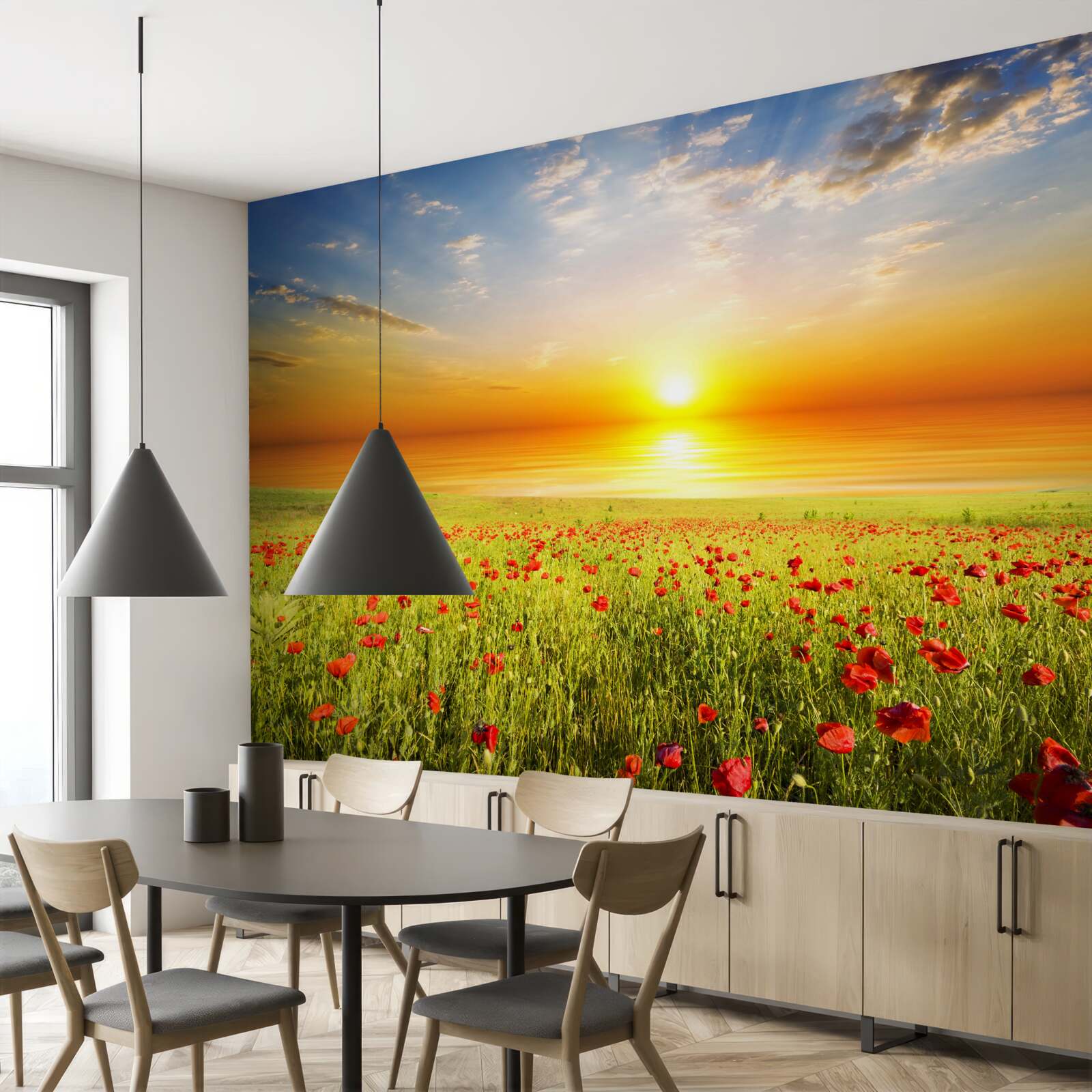 Photo wallpaper Vlčie maky