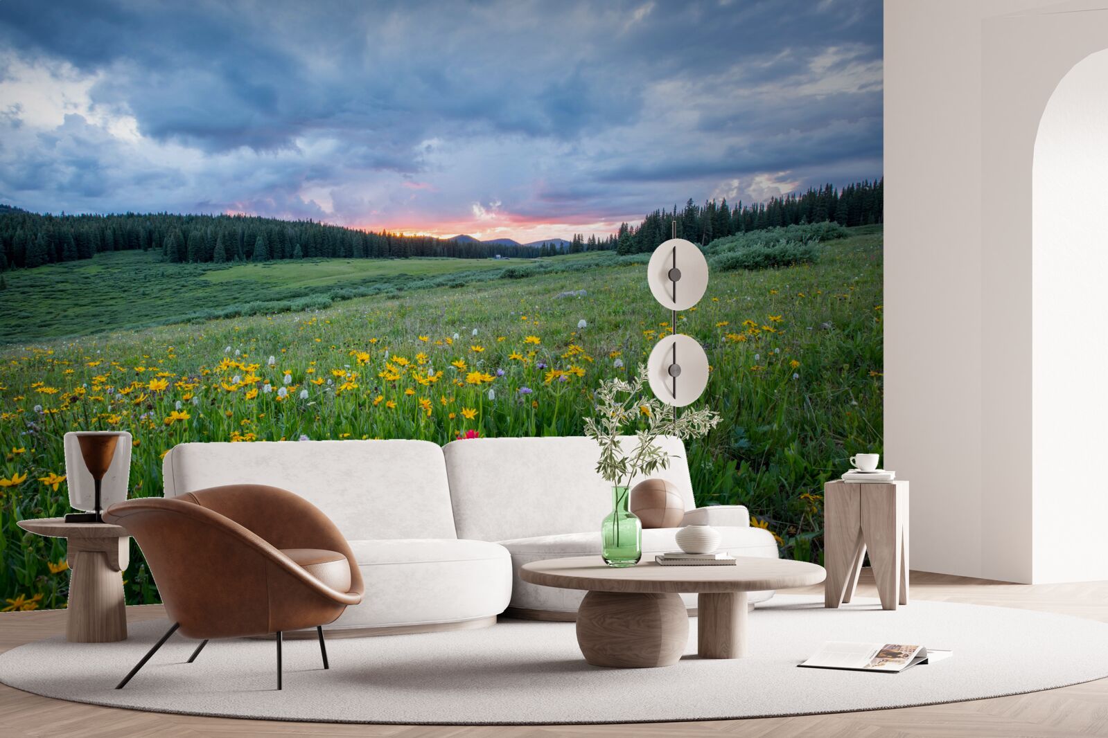 Fototapeta poľné lúčne rastliny