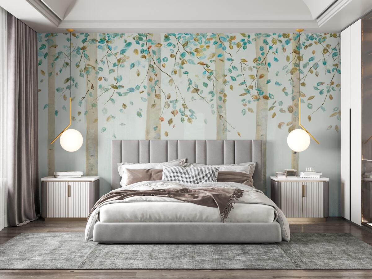 Fototapeta tenké brezy v ruke