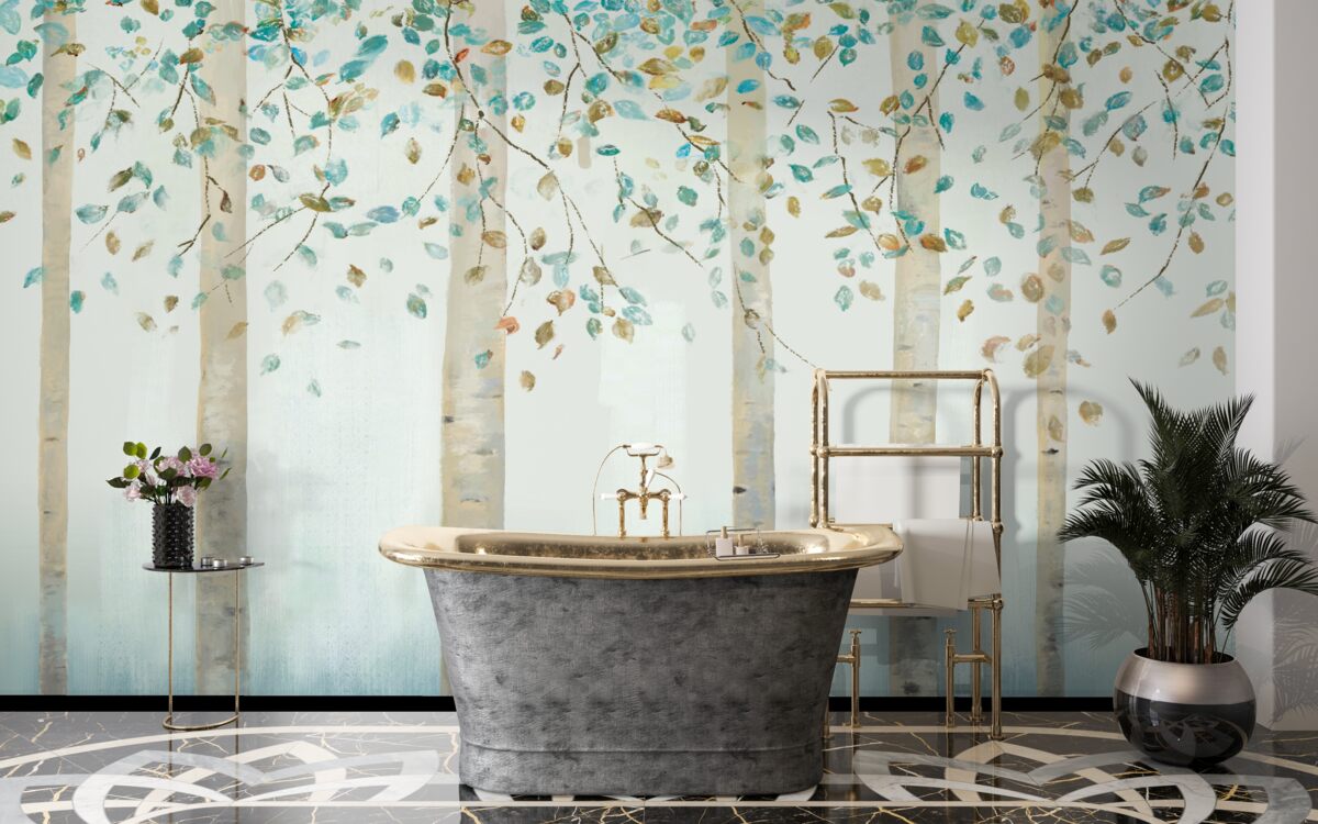 Fototapeta tenké brezy v ruke