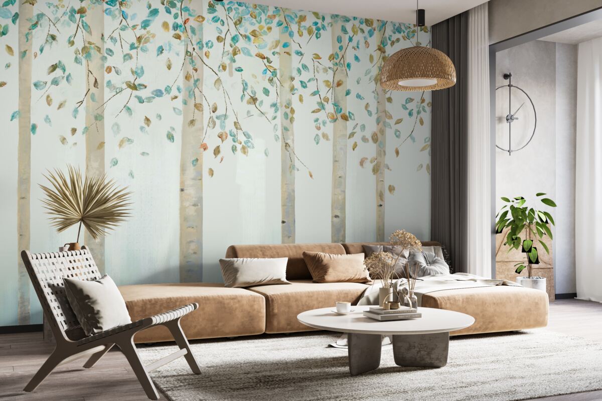 Fototapeta tenké brezy v ruke