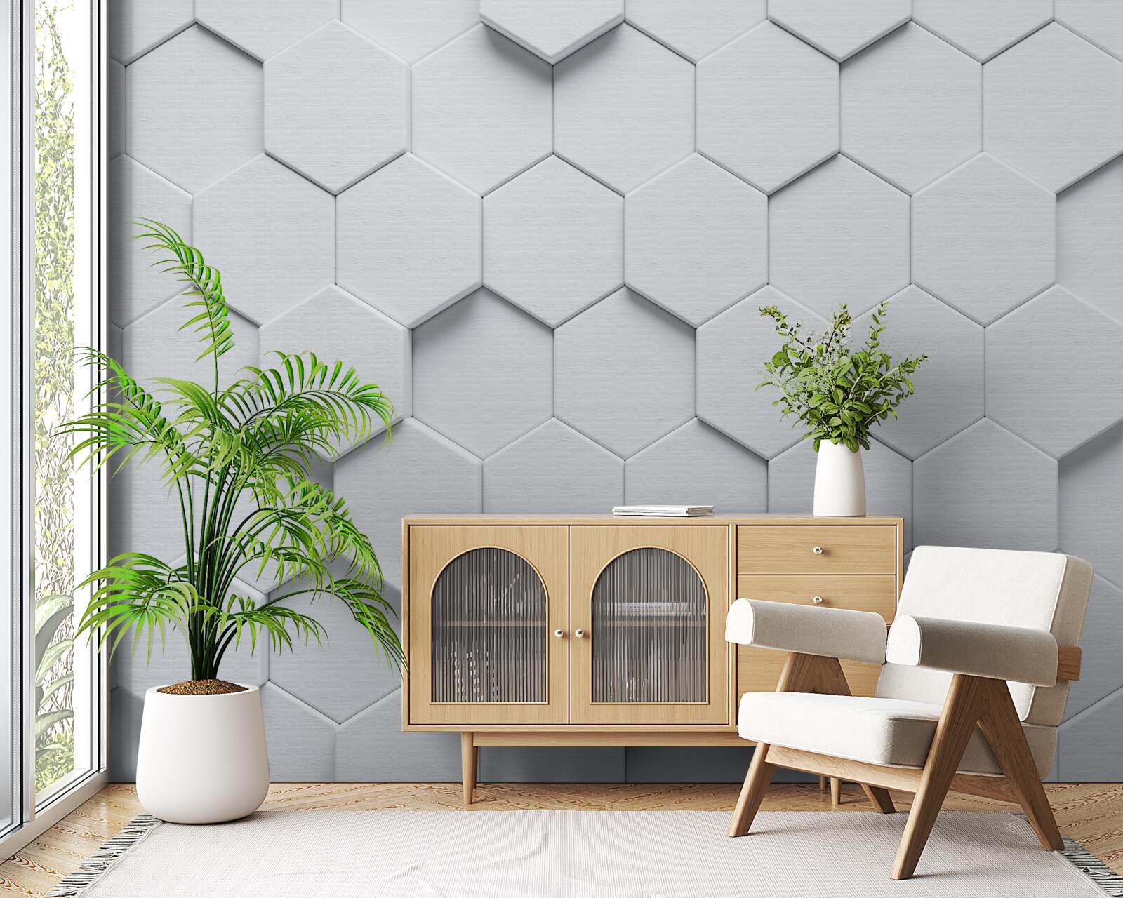 Fototapeta veľké strieborné predmety