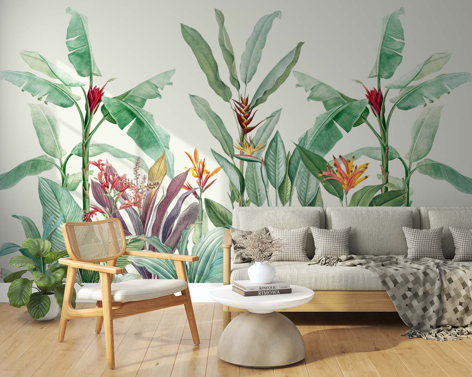 Fototapeta tropické zelené listy