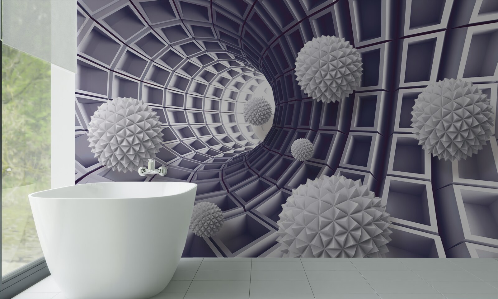 Fototapeta guľky v ústupovom priechode