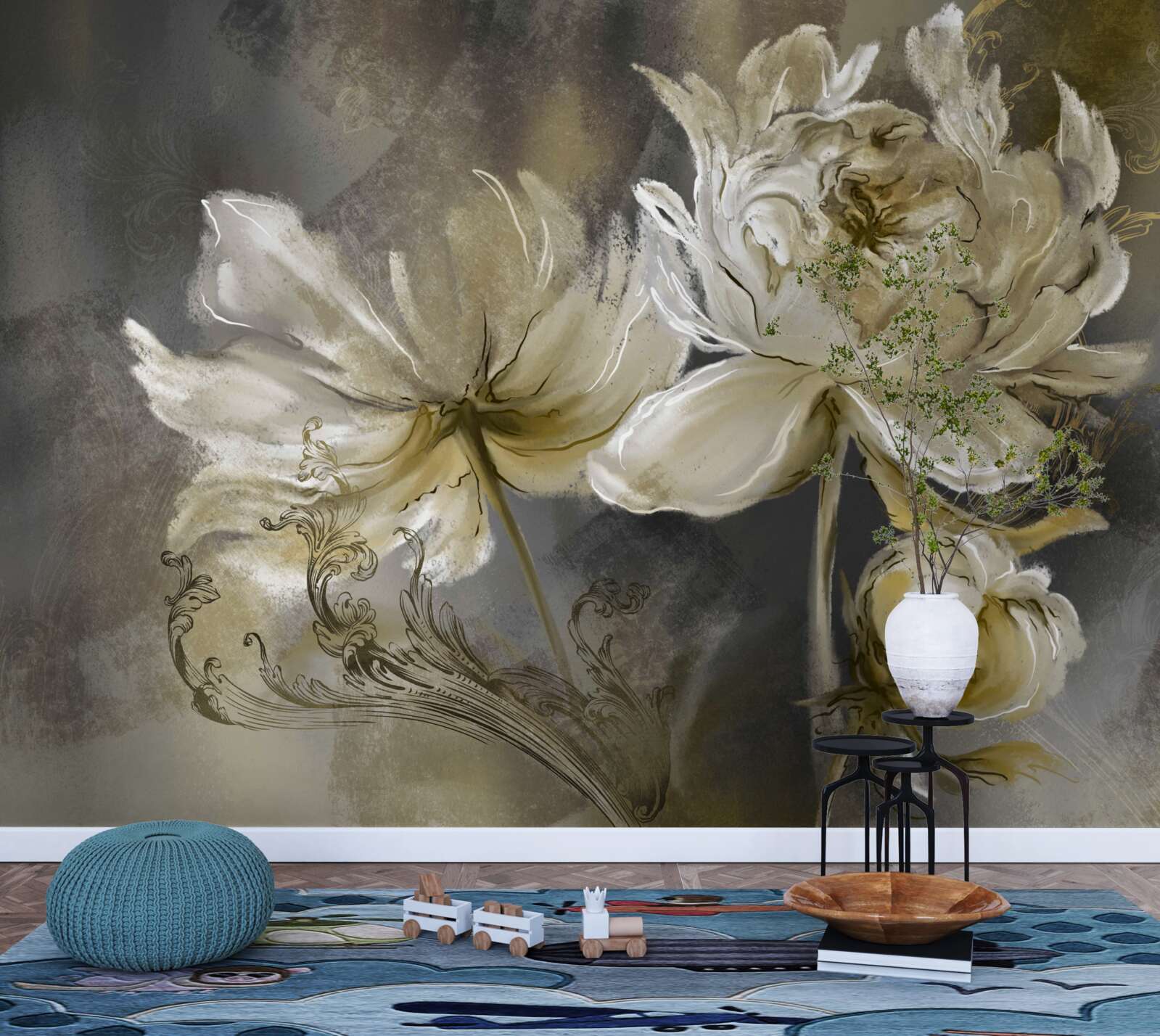 Fototapeta kvety staroveku