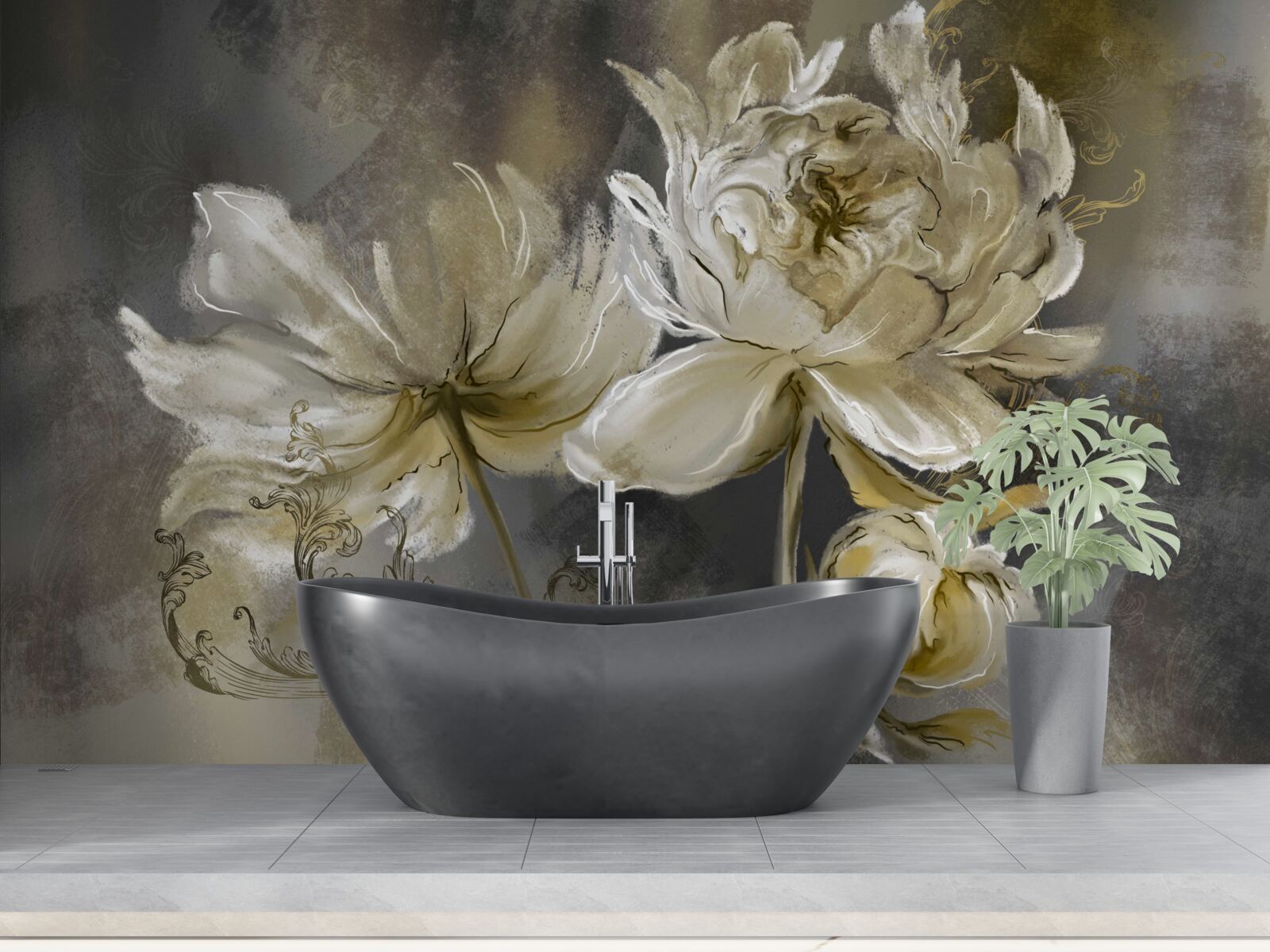 Fototapeta kvety staroveku