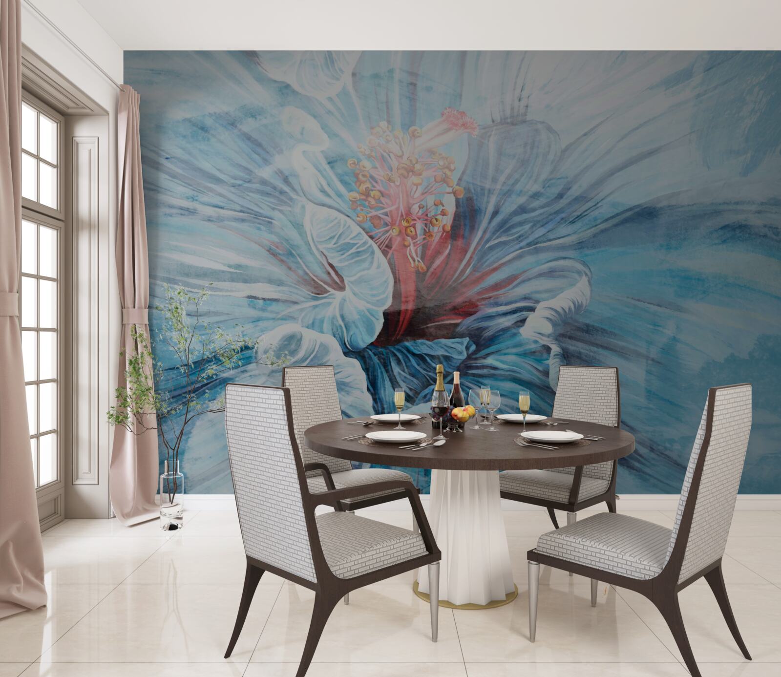 Fototapeta kvet, ktorý kvitne