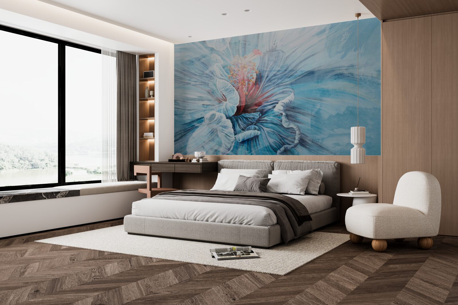 Fototapeta kvet, ktorý kvitne