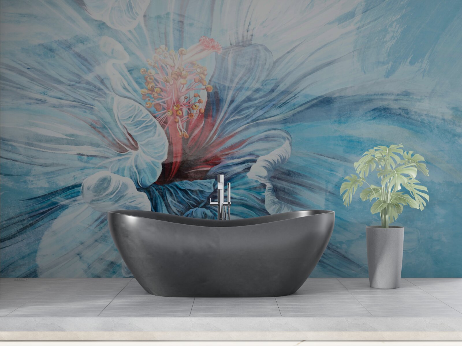 Fototapeta kvet, ktorý kvitne