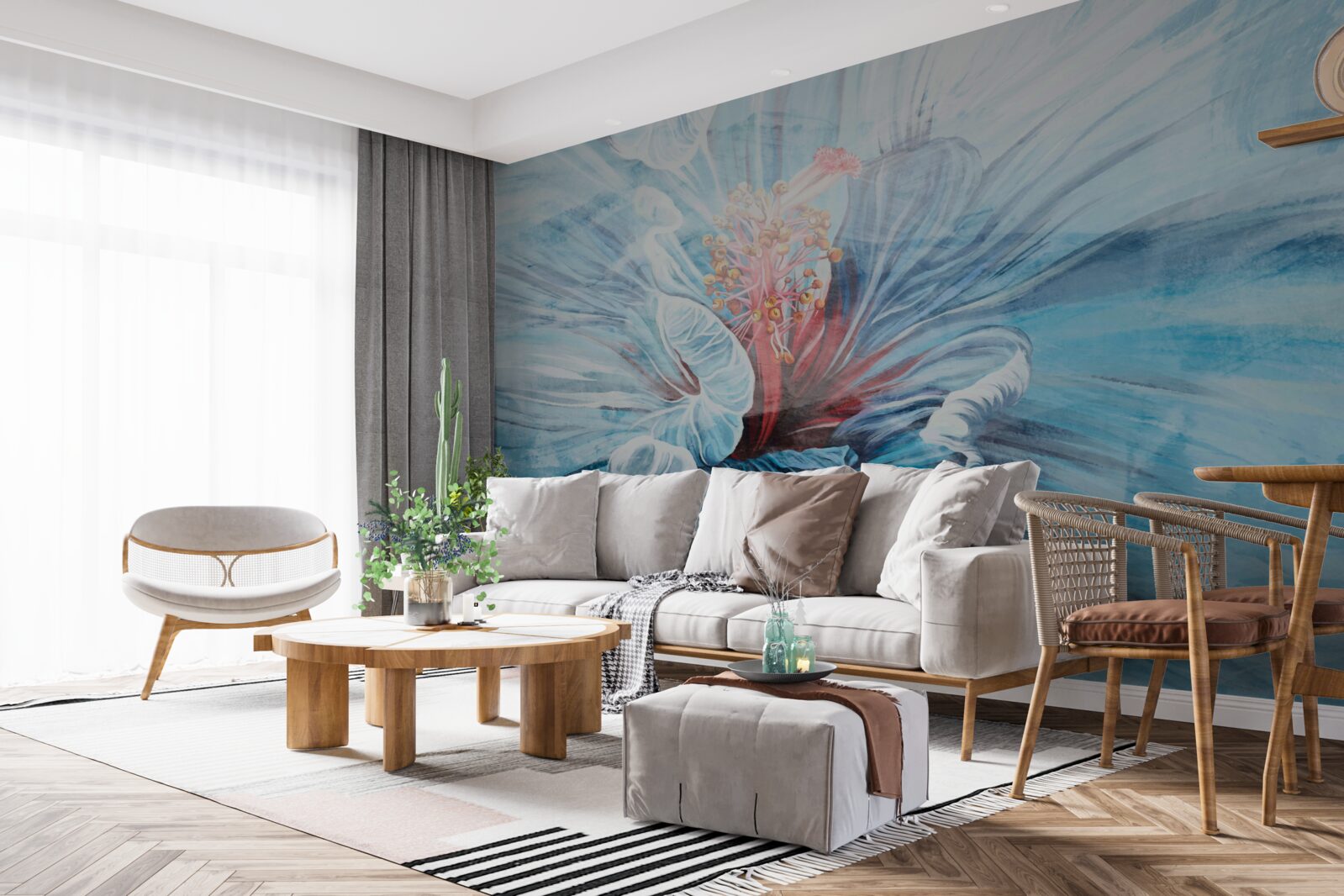 Fototapeta kvet, ktorý kvitne