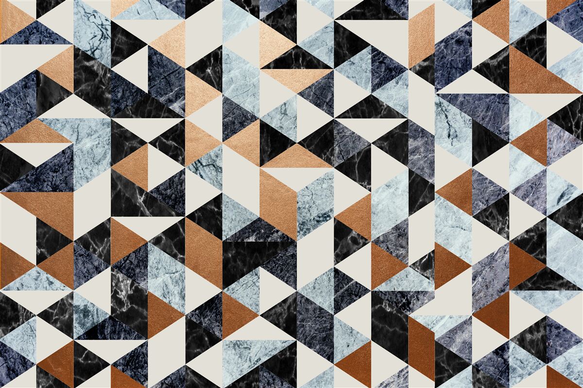 Fototapeta abstraktný panel s viacfarebnými postavami